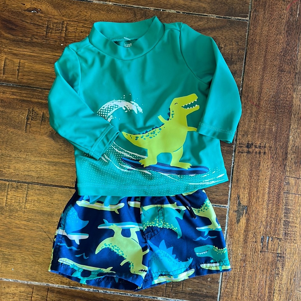 New! Carter’s Swimsuit for baby boy size 3 months